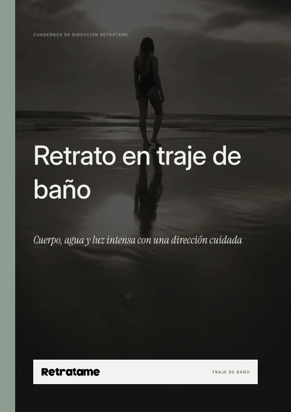 Portada de Retrato en traje de baño