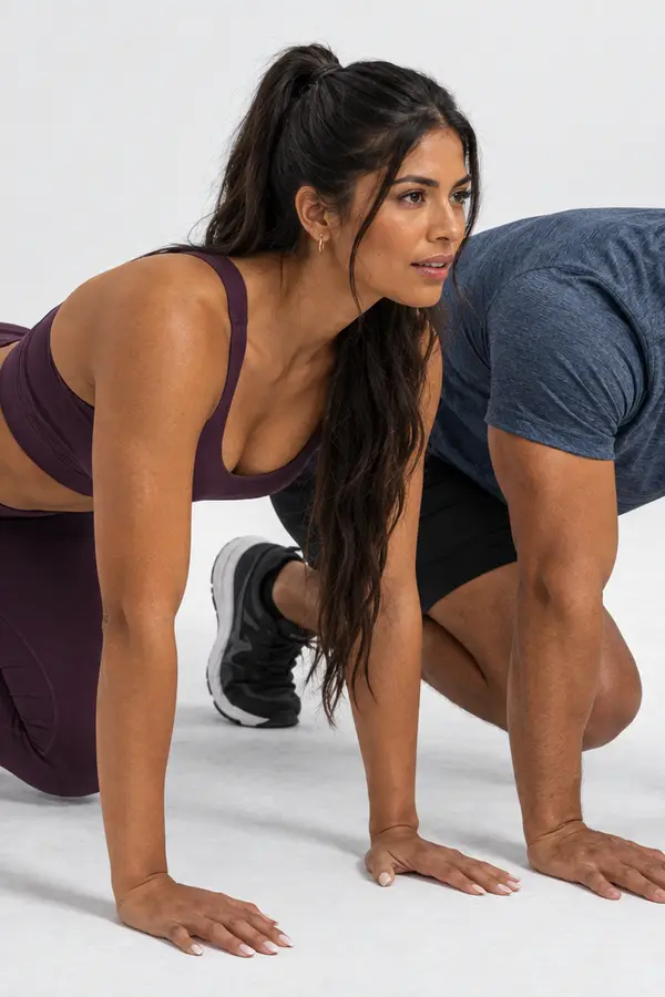 Poses de fitness